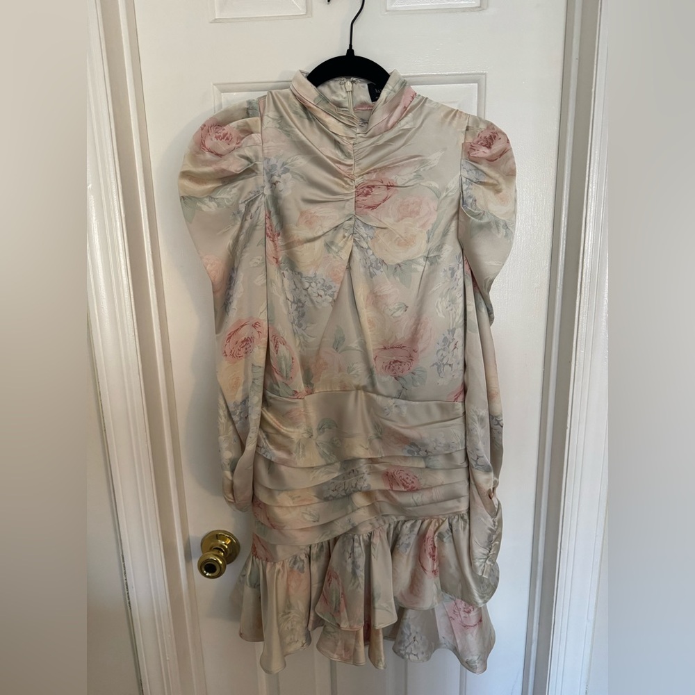 Bardot Cream Floral Dress